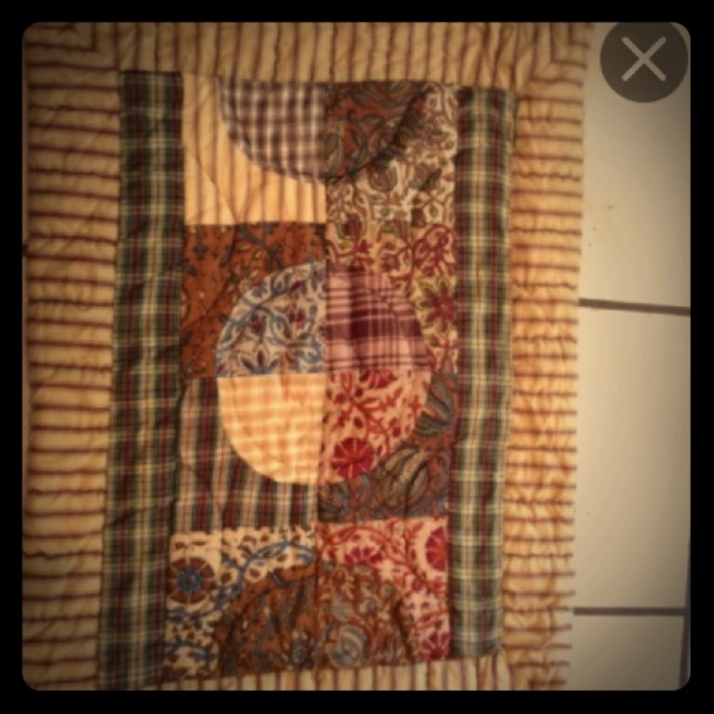 Vintage Twin Quilt & (2) Shams